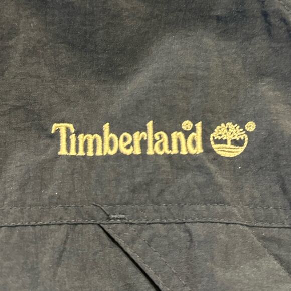 Timberland Weathergear Men’s Size Large Navy Blue and Aqua Full Zip Jacket - Picture 9 of 11